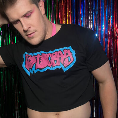 Footscray Graffiti Logo Crop Top Thumbnail