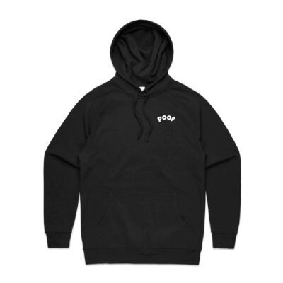 POOF Acronym Hoodie (White Print) Thumbnail