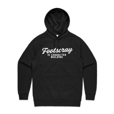 Footscray Is Character Building Hoodie Thumbnail